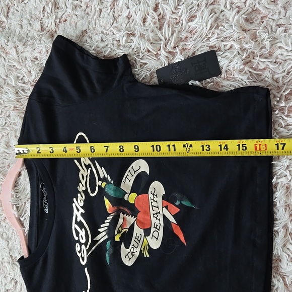 💘NWT Ed Hardy cotton crop tee - Picture 7 of 7